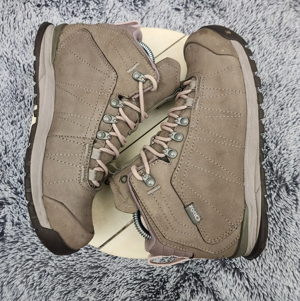 OBOZ Bozeman Mid Leather Waterproof Shoes Women's Size 7.5 - Picture 6 of 9